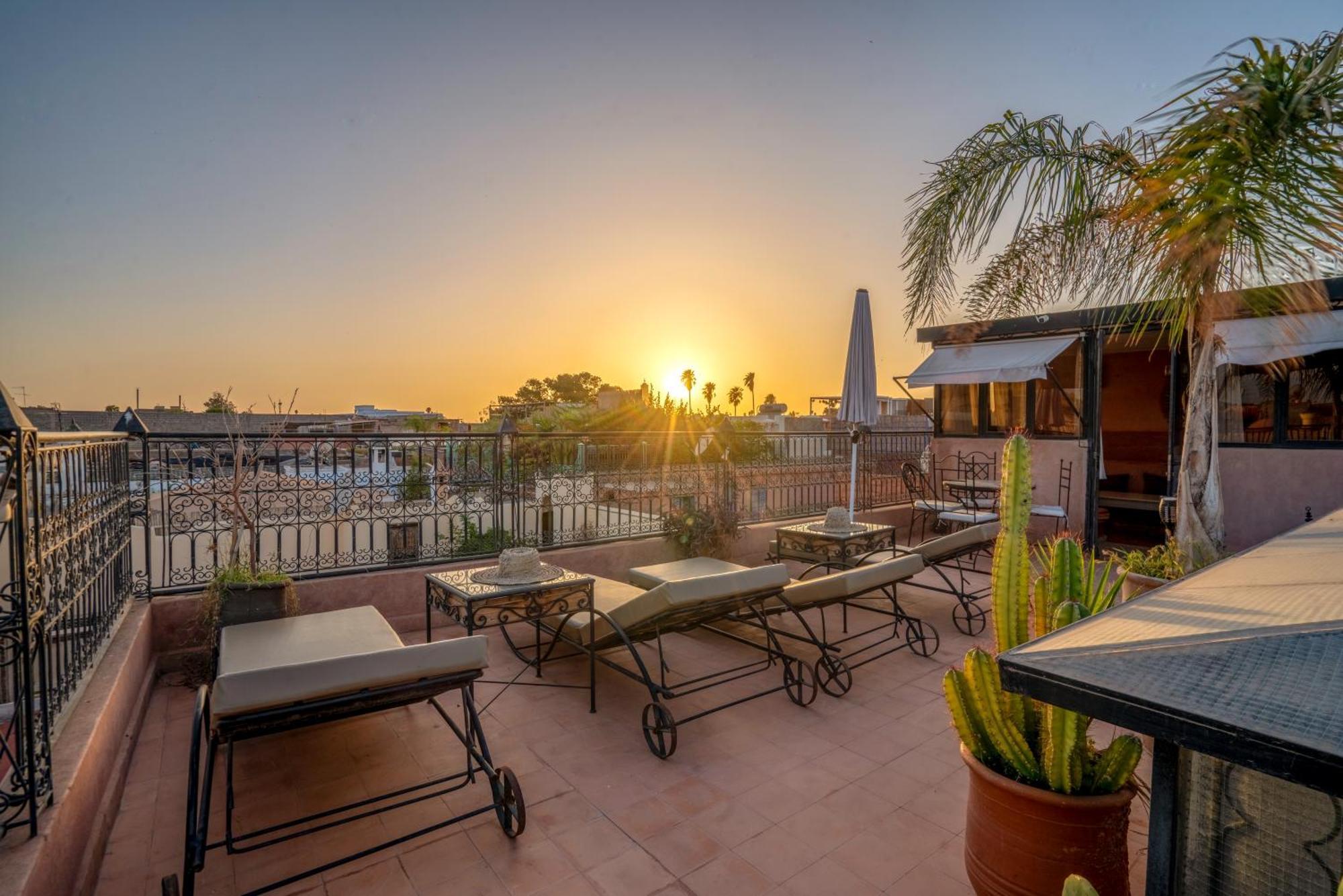 Riad Dar Ennakhla Marrakesch Exterior foto
