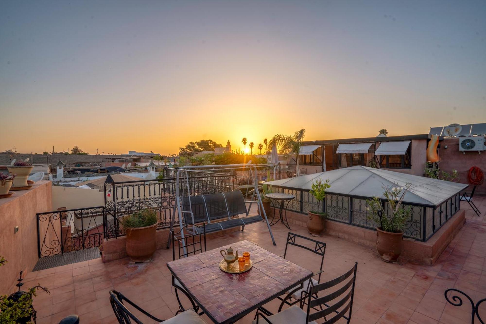 Riad Dar Ennakhla Marrakesch Exterior foto