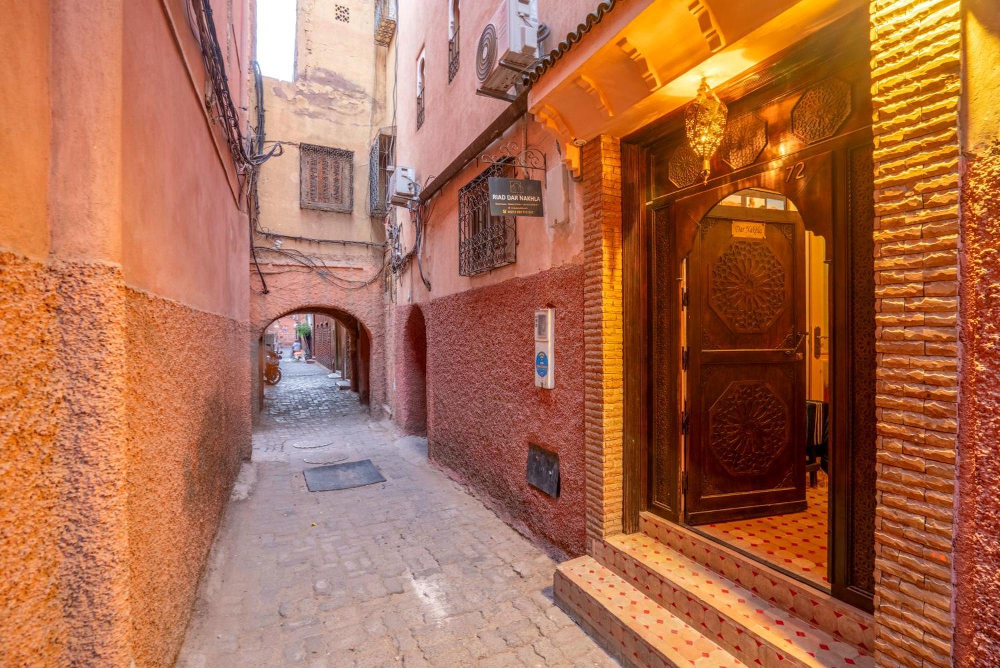 Riad Dar Ennakhla Marrakesch Exterior foto