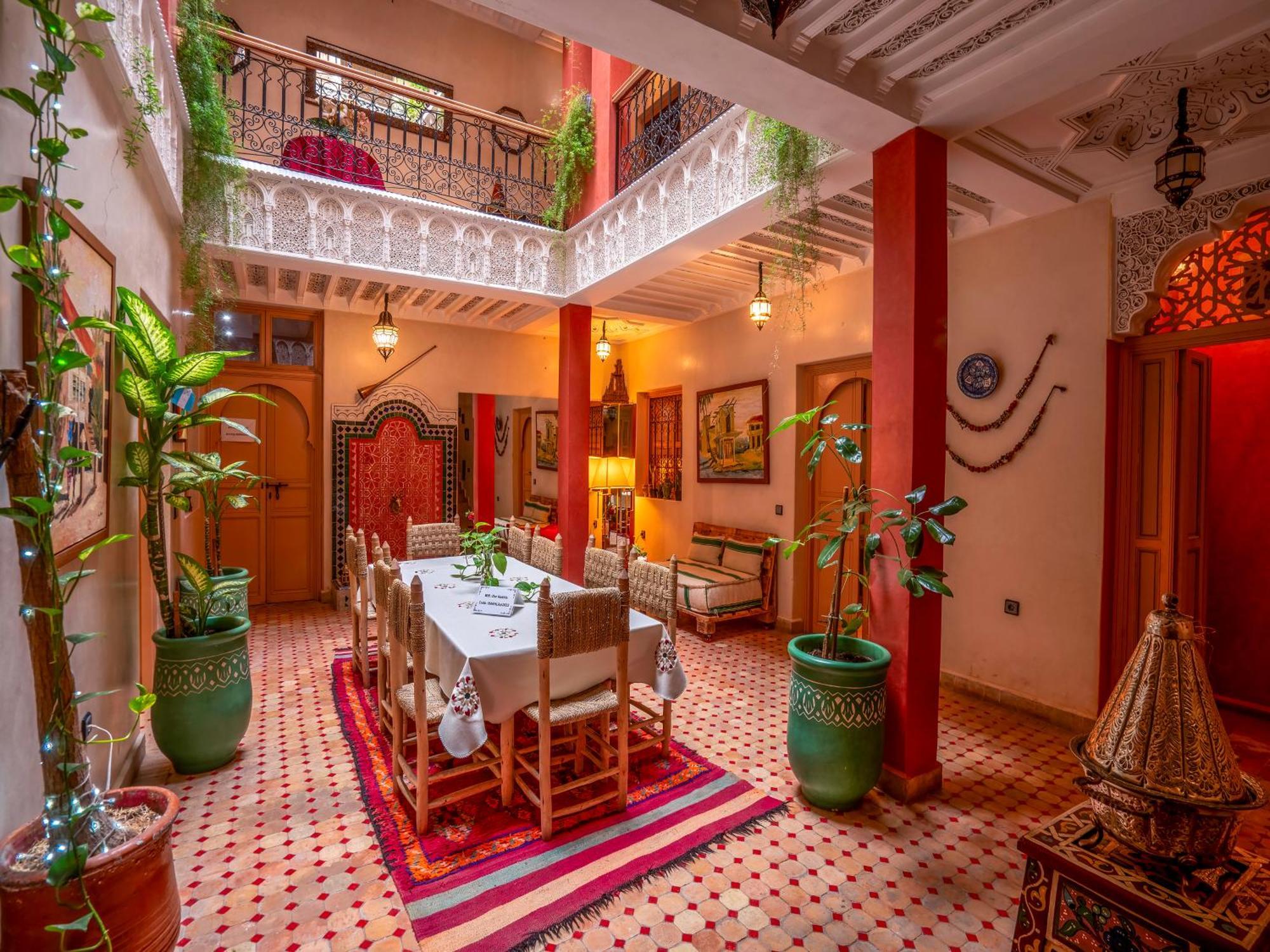 Riad Dar Ennakhla Marrakesch Exterior foto