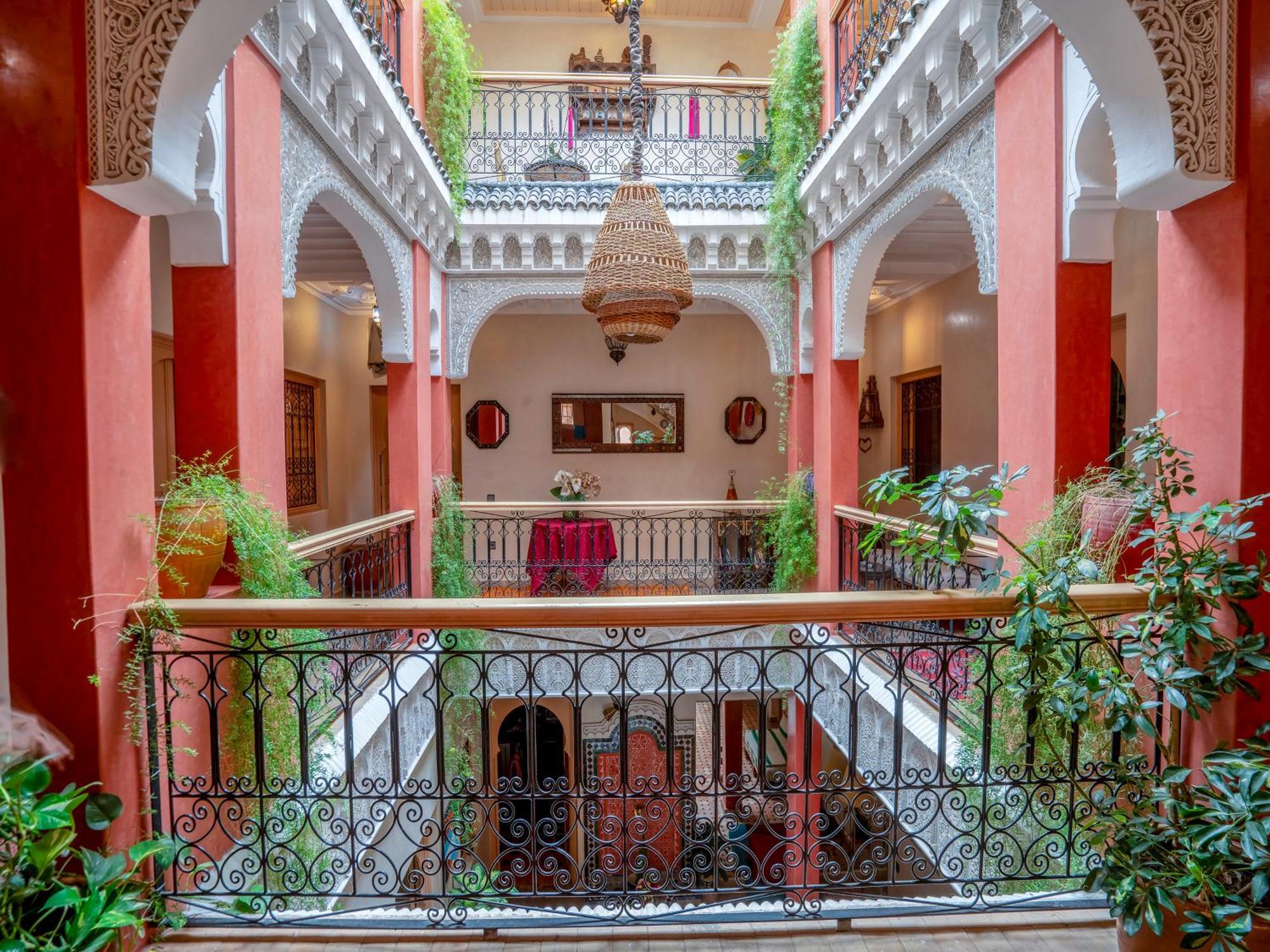 Riad Dar Ennakhla Marrakesch Exterior foto