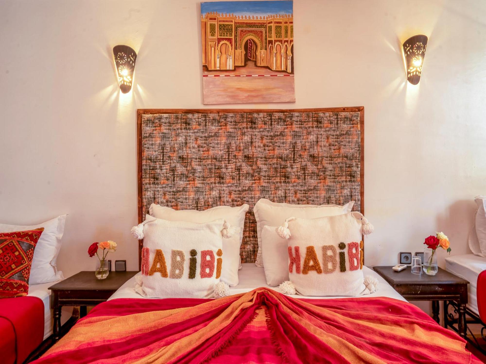 Riad Dar Ennakhla Marrakesch Exterior foto