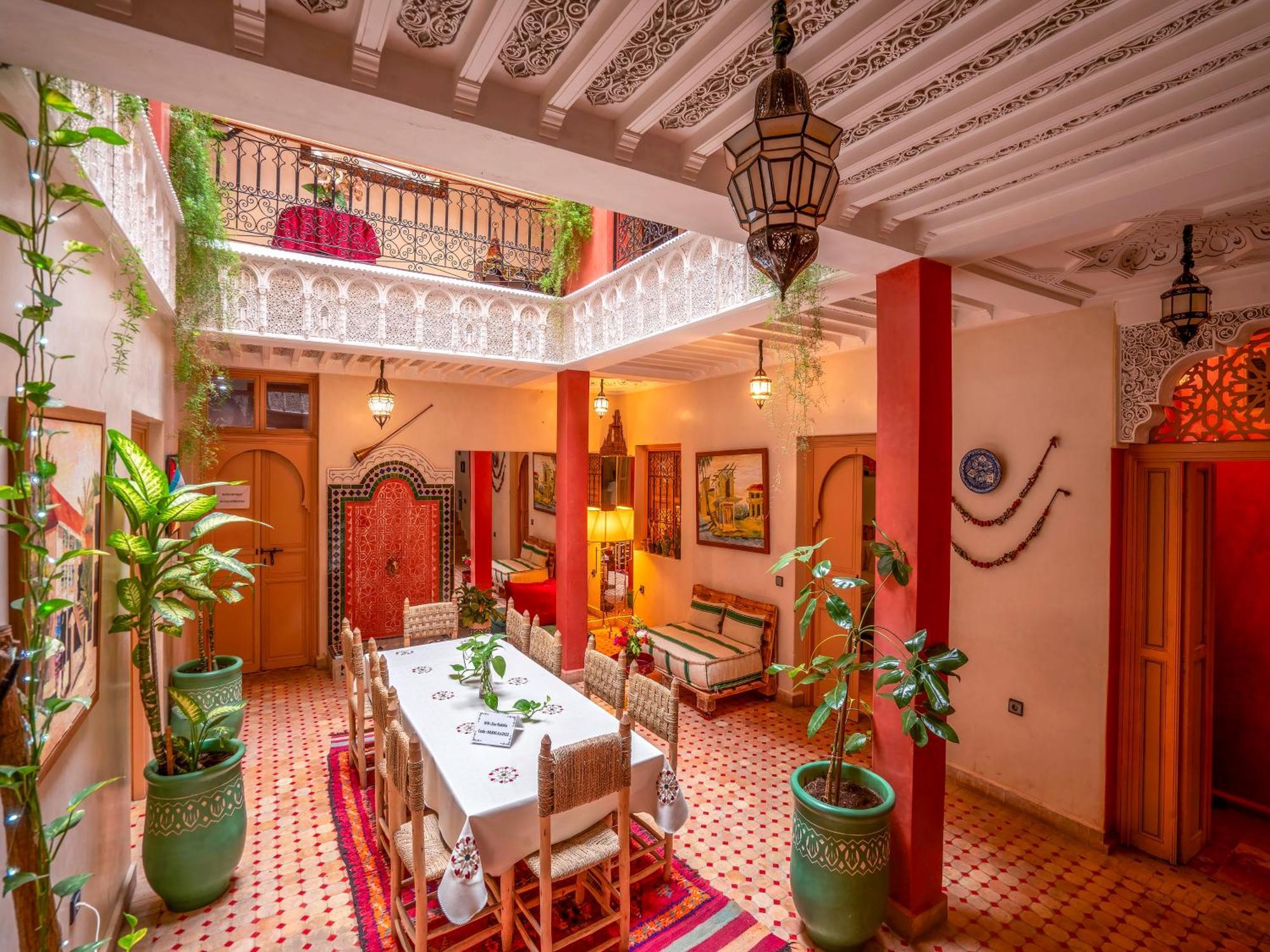 Riad Dar Ennakhla Marrakesch Exterior foto