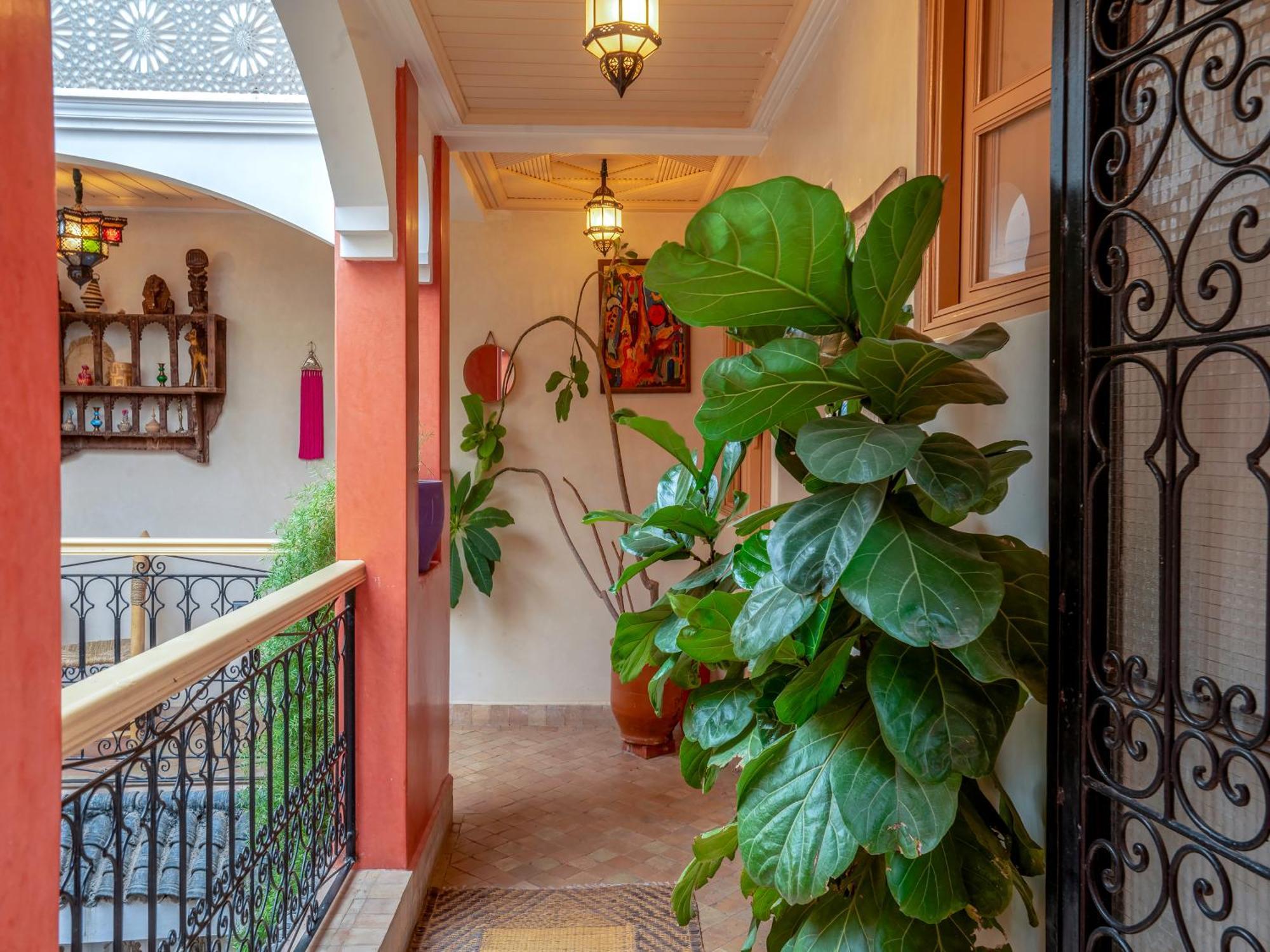 Riad Dar Ennakhla Marrakesch Exterior foto