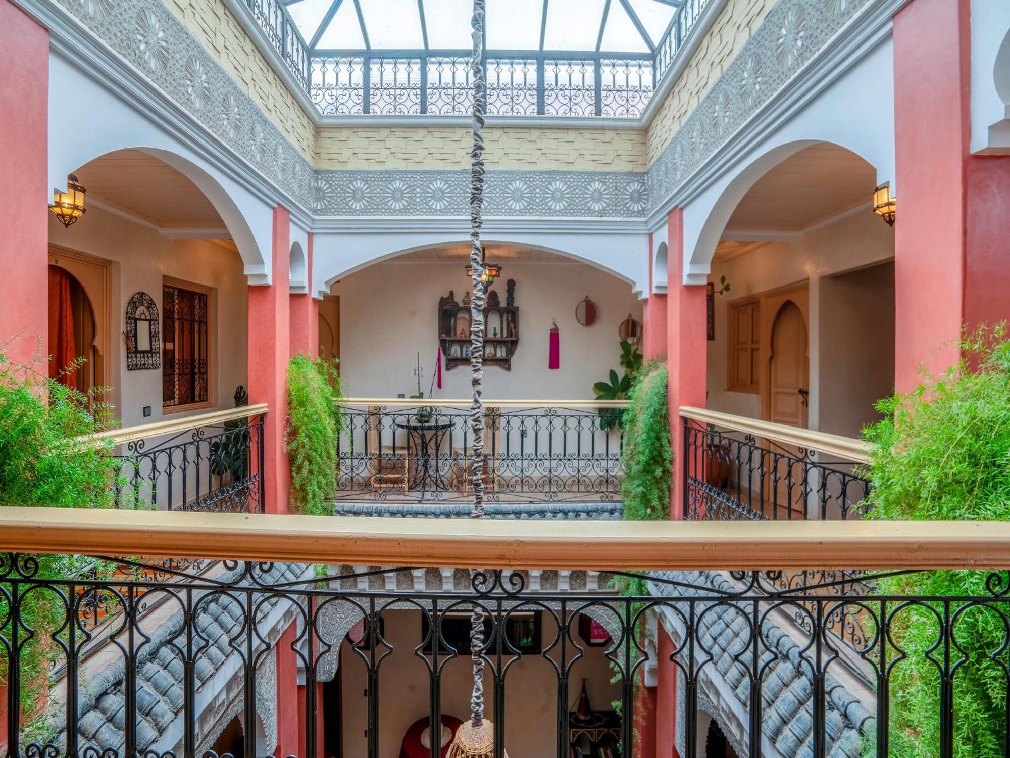 Riad Dar Ennakhla Marrakesch Exterior foto