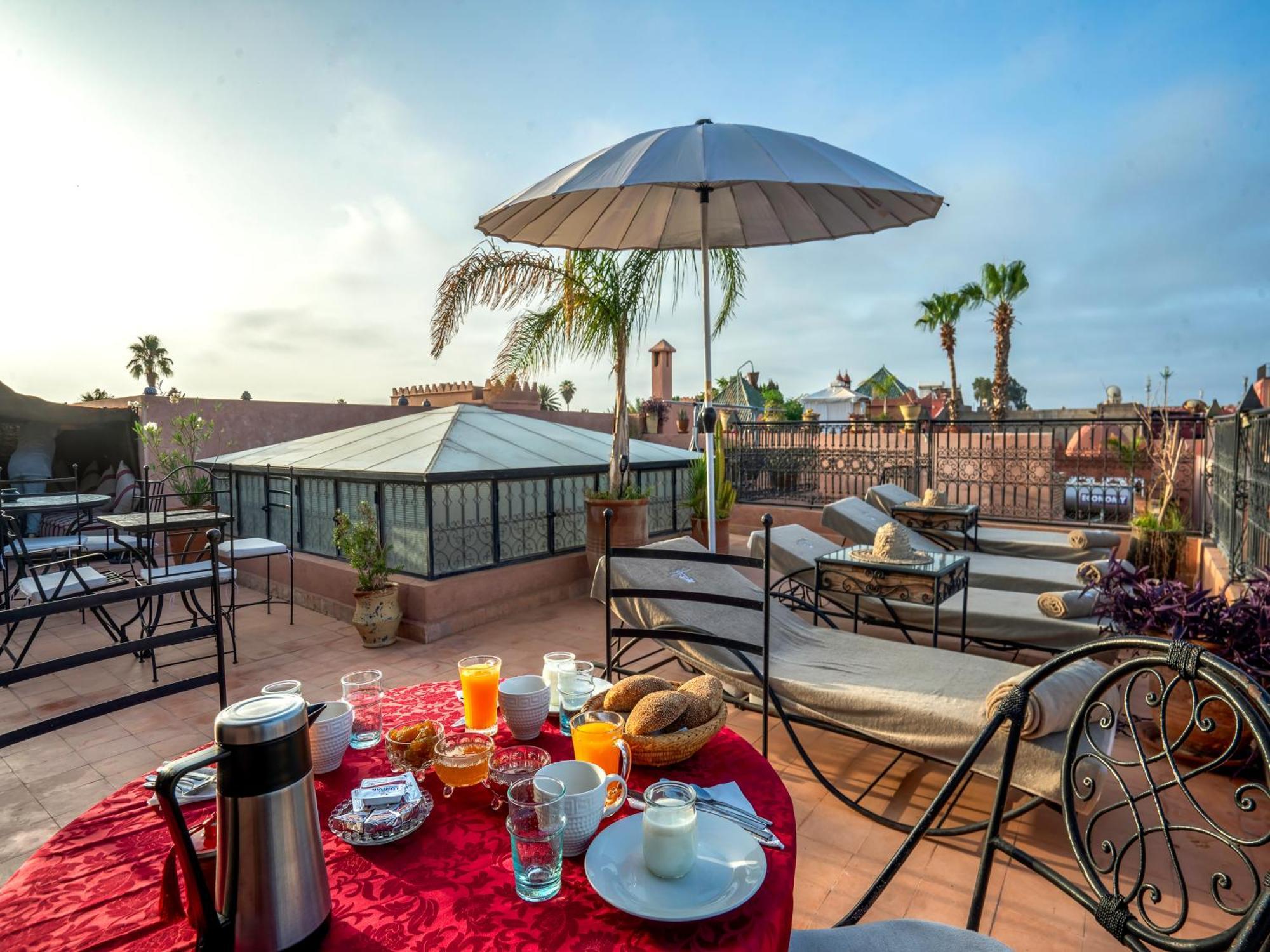 Riad Dar Ennakhla Marrakesch Exterior foto