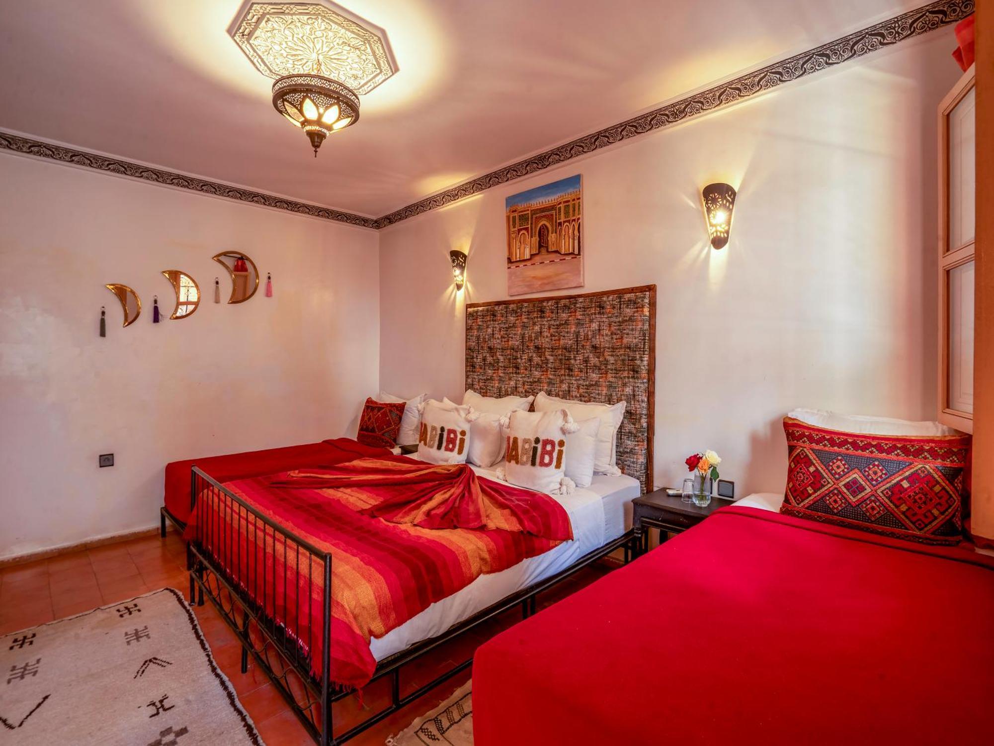 Riad Dar Ennakhla Marrakesch Exterior foto