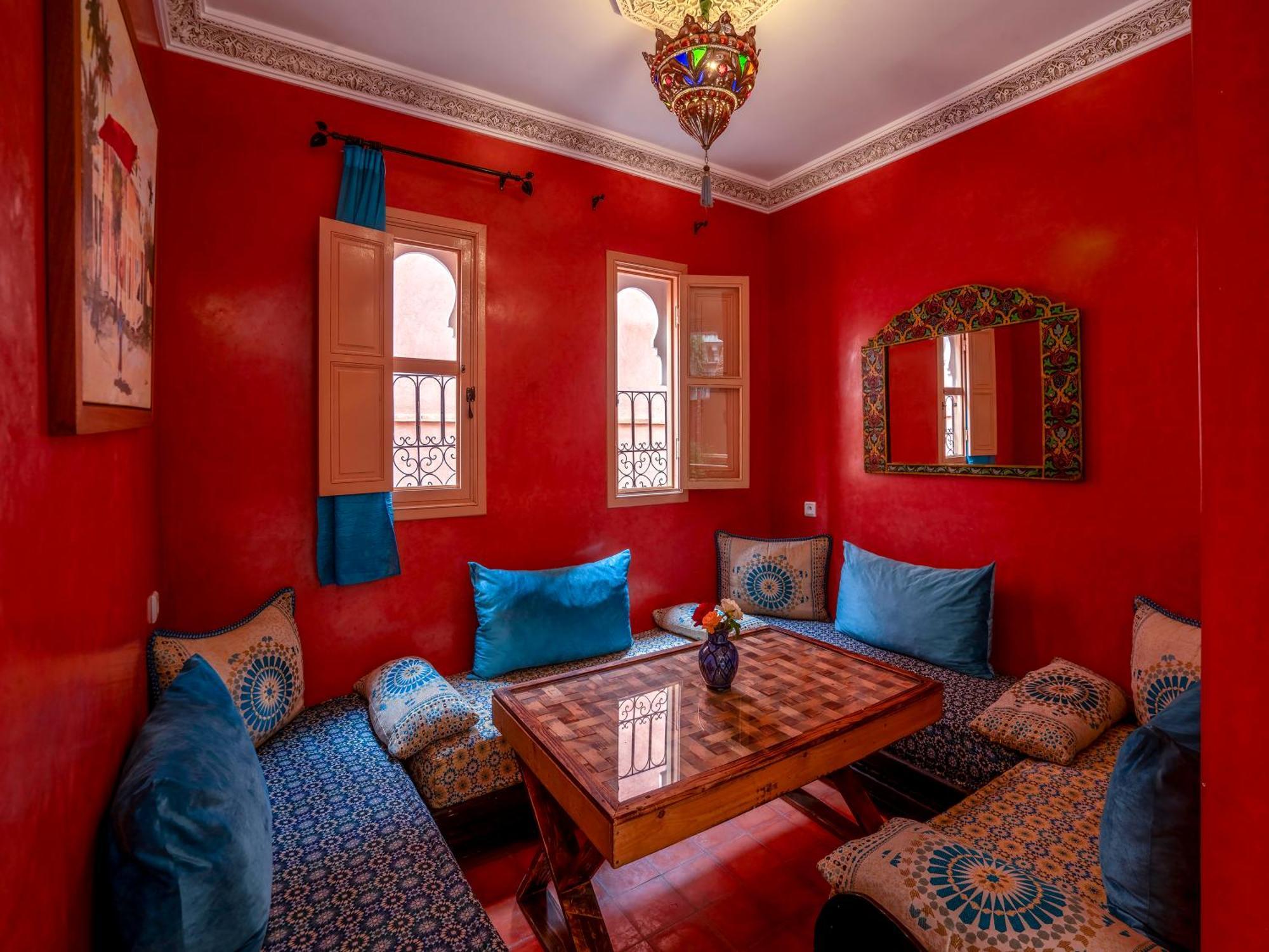 Riad Dar Ennakhla Marrakesch Exterior foto
