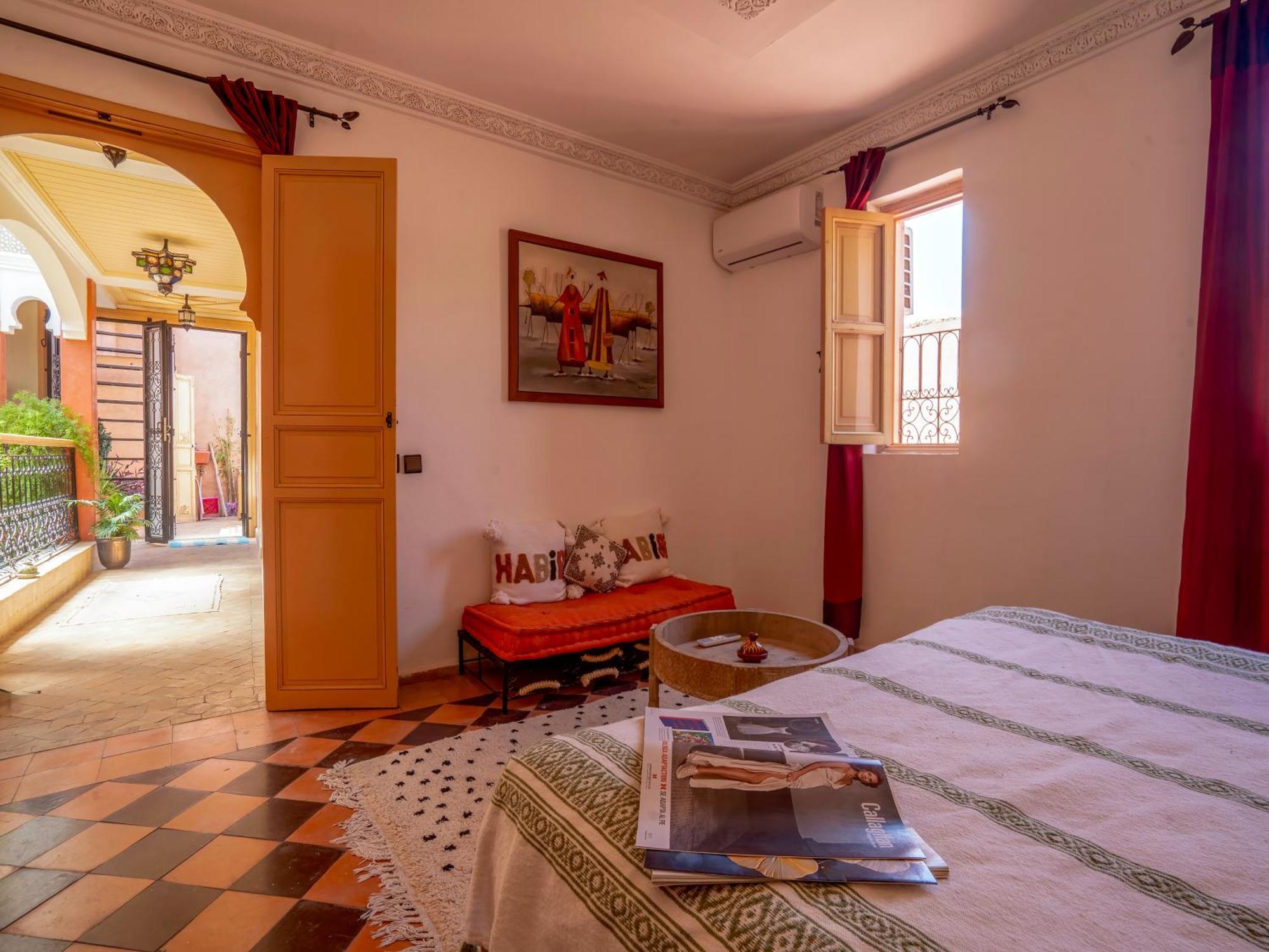 Riad Dar Ennakhla Marrakesch Exterior foto
