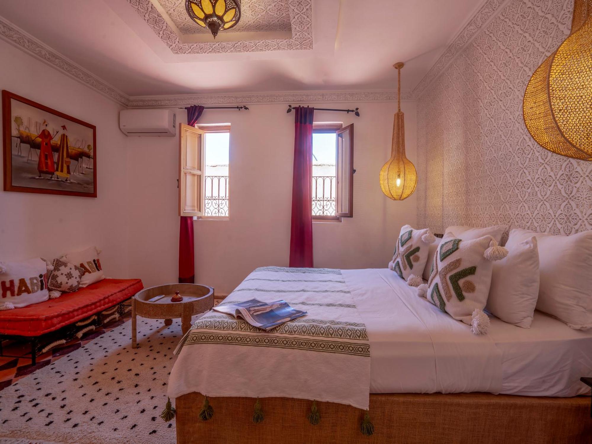 Riad Dar Ennakhla Marrakesch Exterior foto