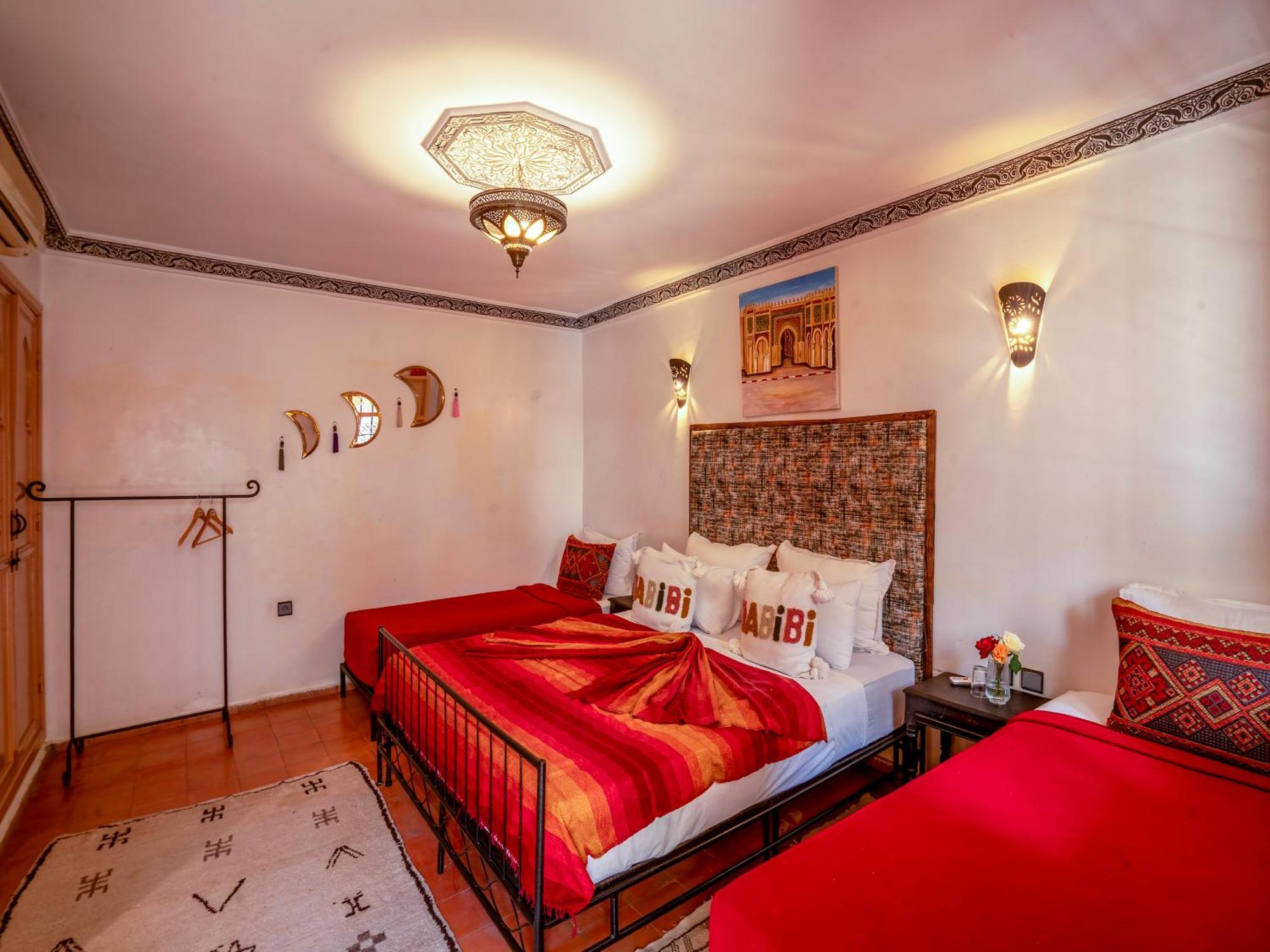 Riad Dar Ennakhla Marrakesch Exterior foto