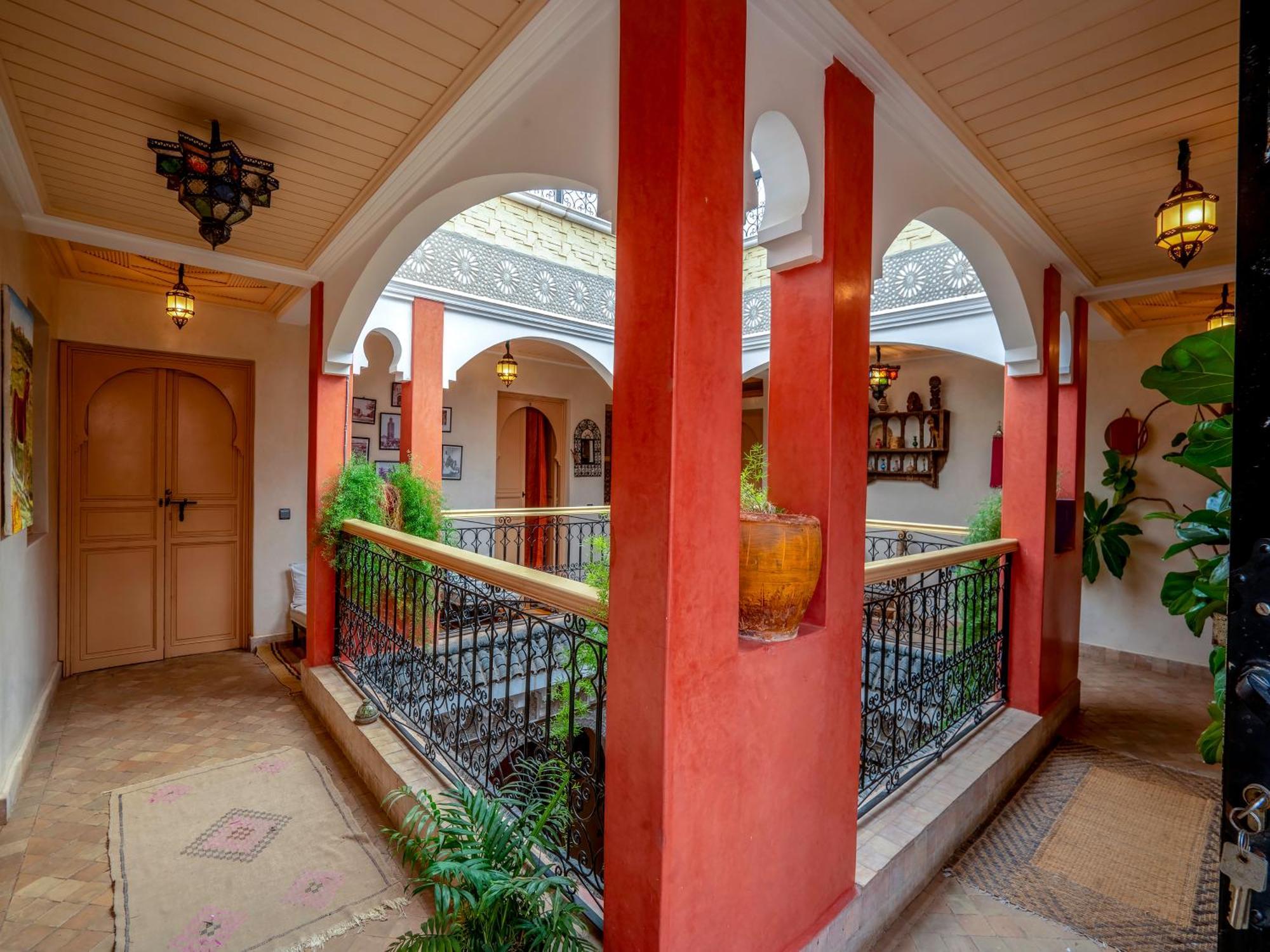 Riad Dar Ennakhla Marrakesch Exterior foto
