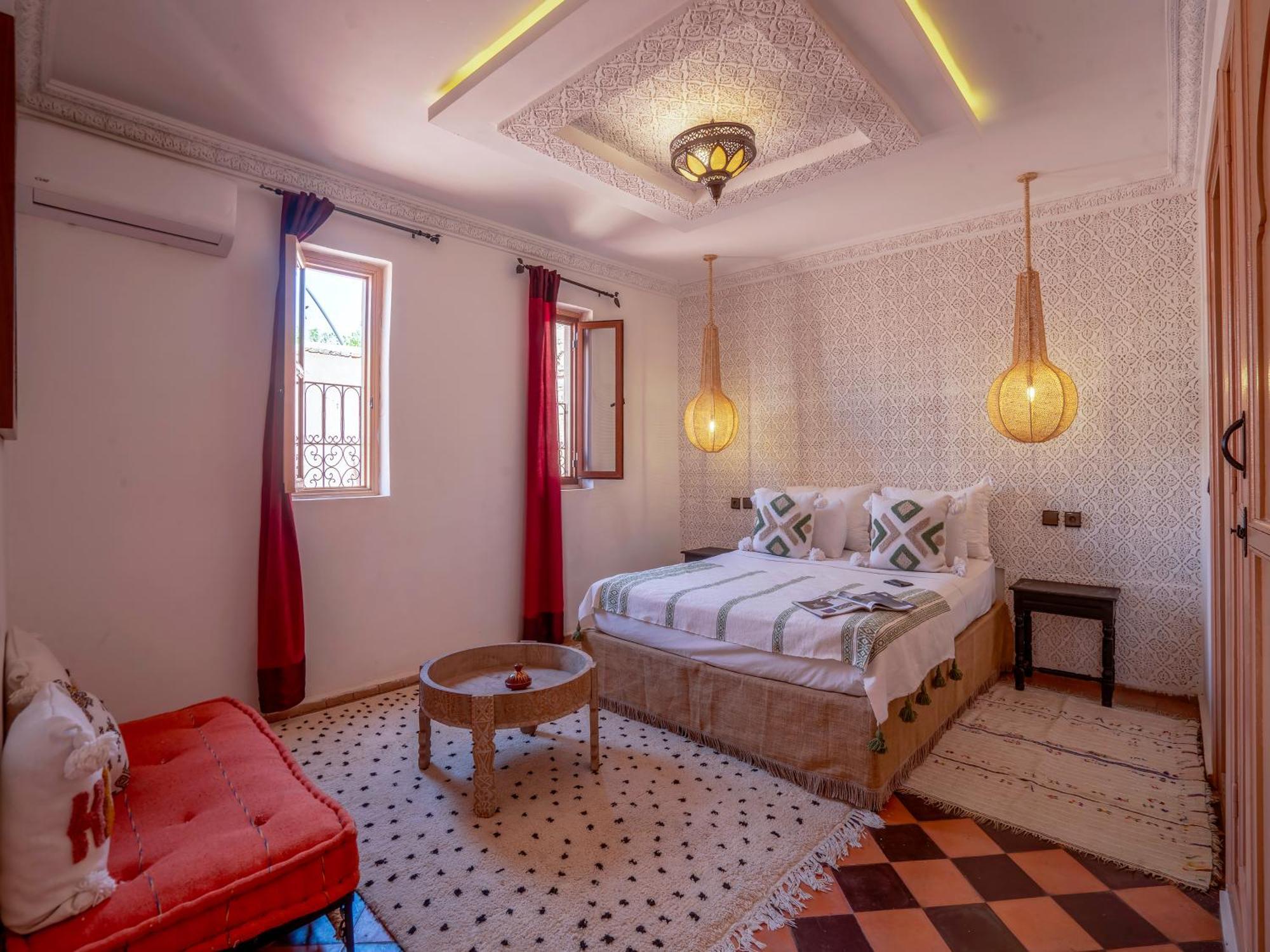 Riad Dar Ennakhla Marrakesch Exterior foto