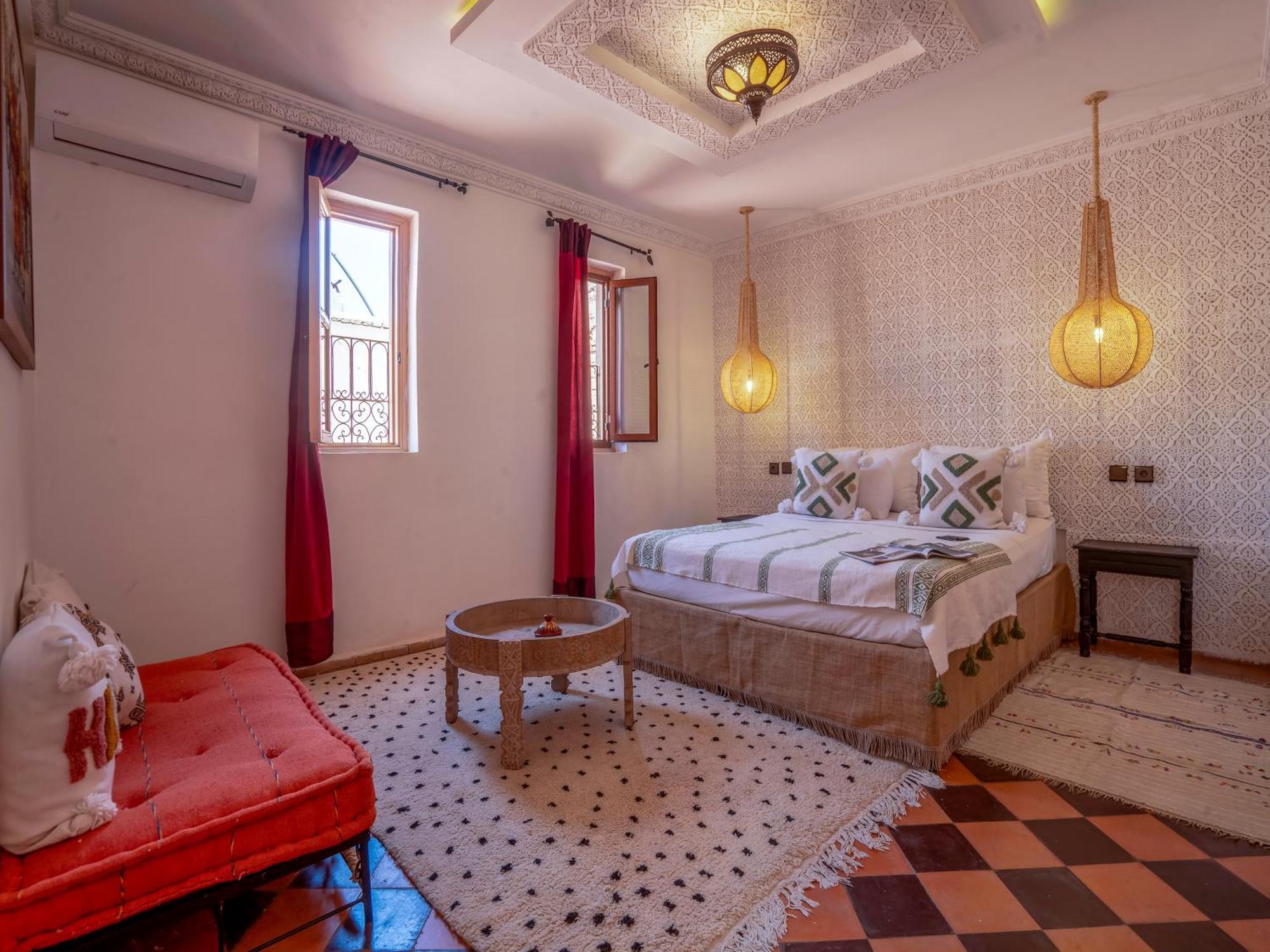 Riad Dar Ennakhla Marrakesch Exterior foto