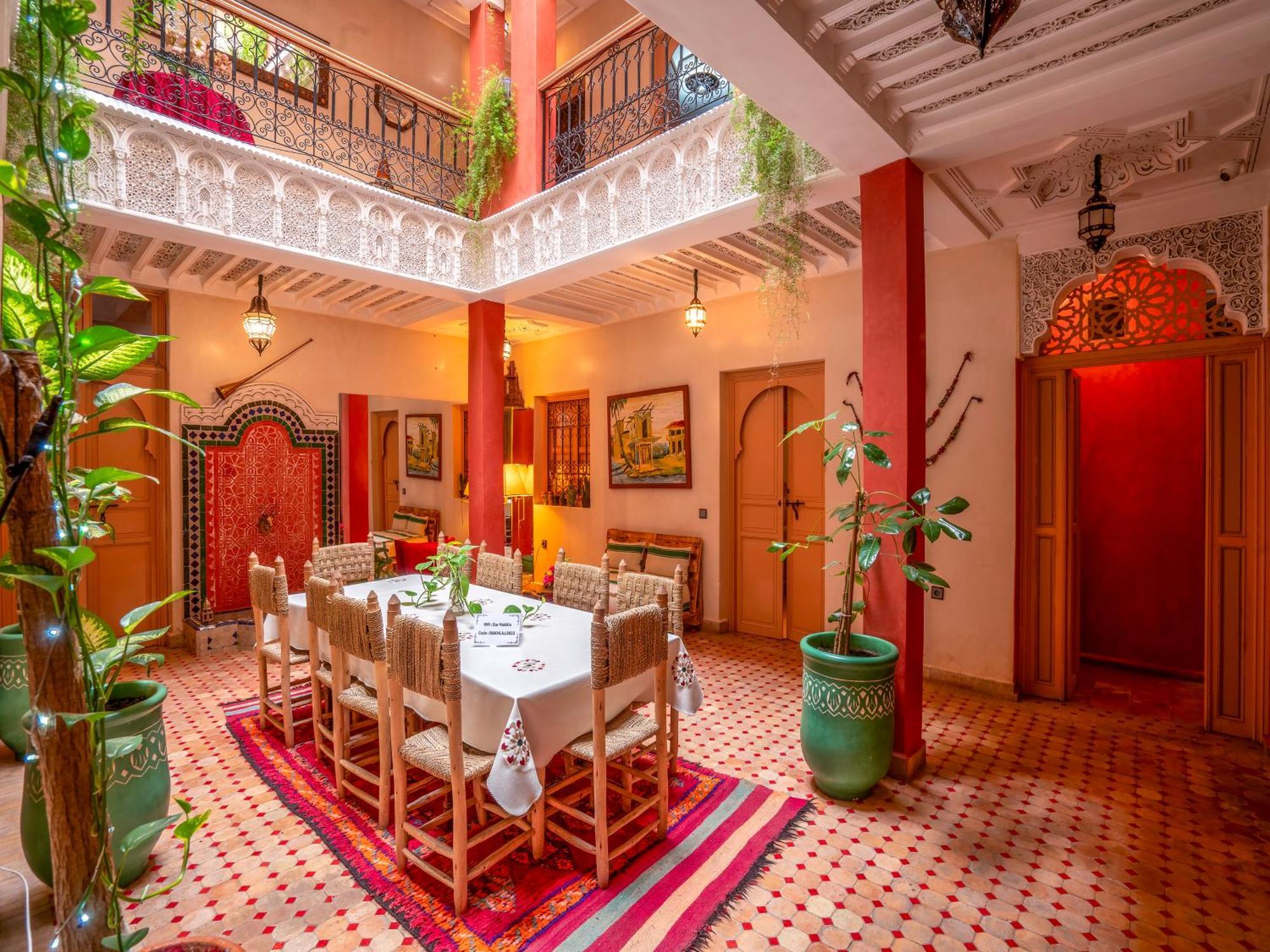 Riad Dar Ennakhla Marrakesch Exterior foto