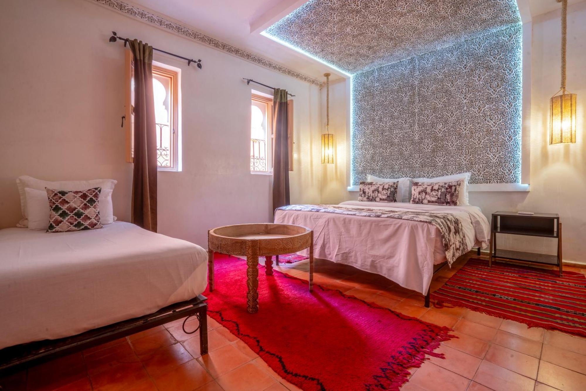 Riad Dar Ennakhla Marrakesch Exterior foto
