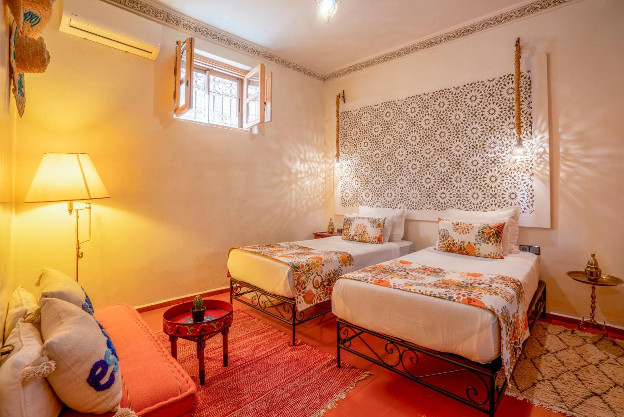 Riad Dar Ennakhla Marrakesch Exterior foto